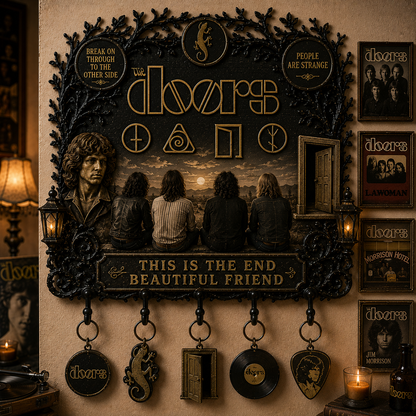 The Doors Rock Legend Wall Key Holder – Music Legend Wall Key Rack