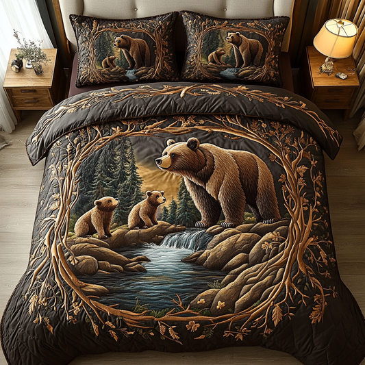 Timber Roar Quilt Bedding Set