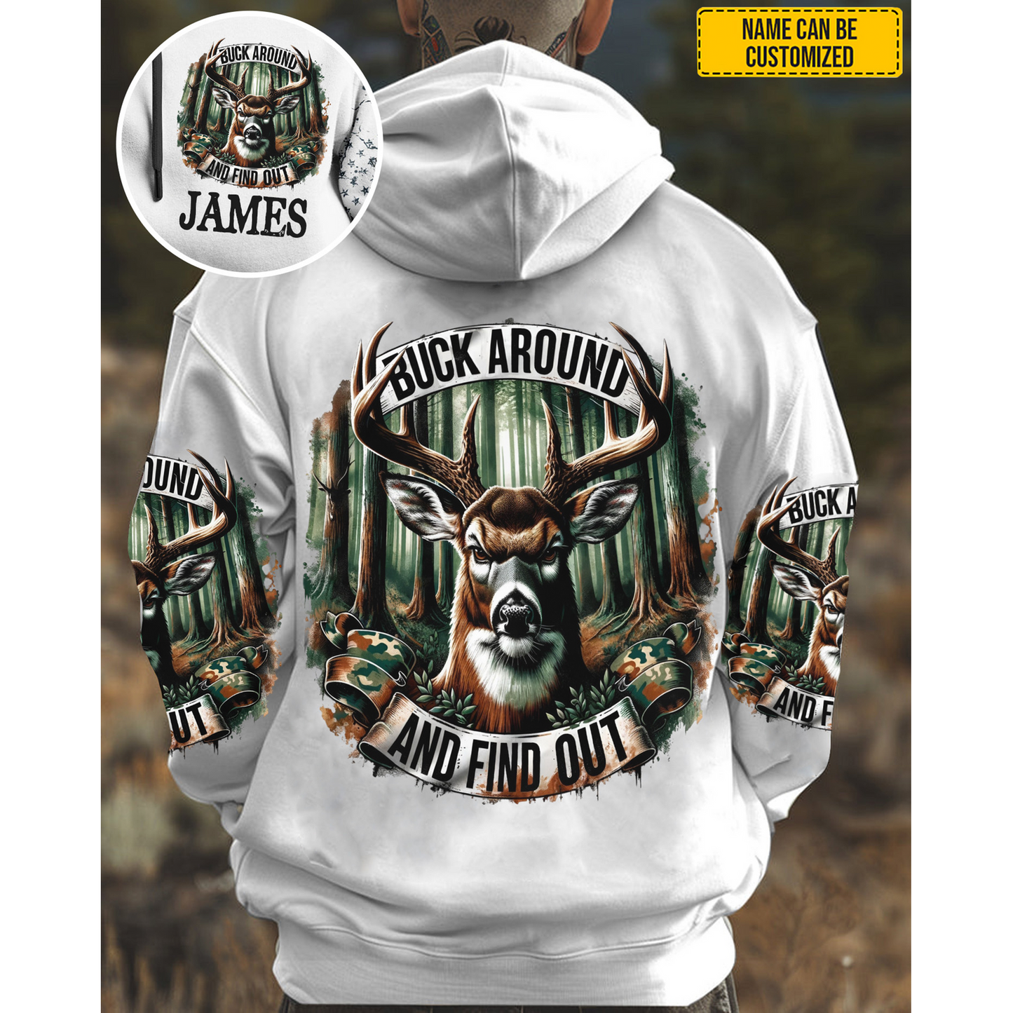 Legendary Hunt – Personalized All Over Print Shirt