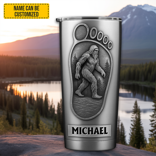 Bigfoot Summer Vibes - Personalized Tumbler