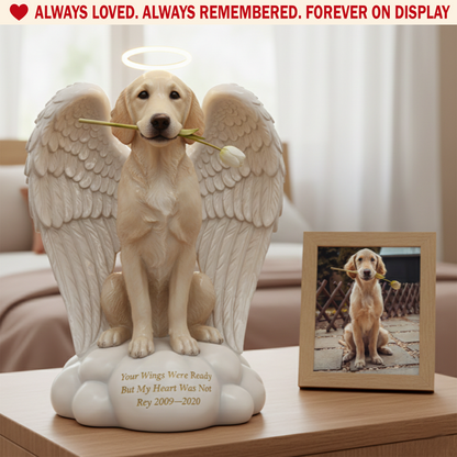 Angel Wings Memorial – Personalized Custom Shaped Acrylic Plaque