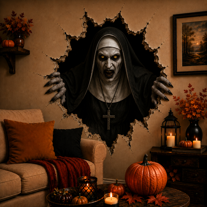 Halloween 3D Horror Wall Decal