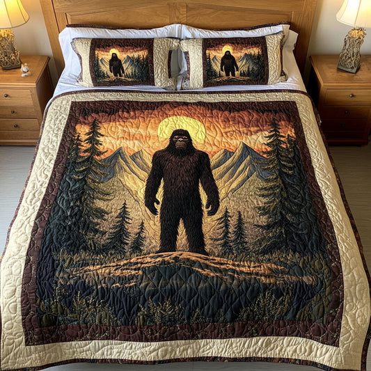 Wild Guardian - Bigfoot Quilted Bedding Set