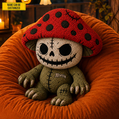 Personalized Mushroom Monster Custom Shaped Pillow
