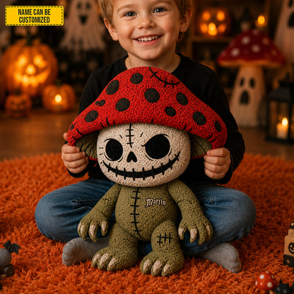 Personalized Mushroom Monster Custom Shaped Pillow