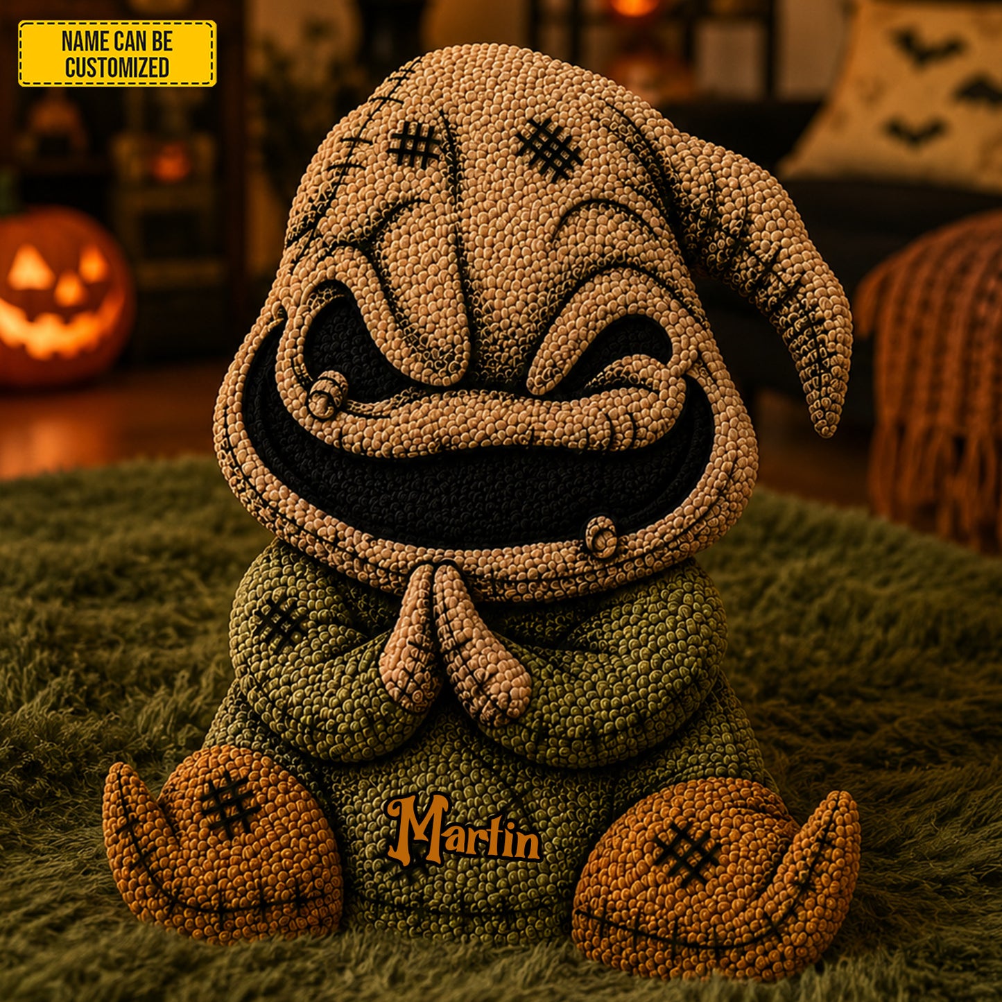 Personalized Spooky Sack Doll Custom Shaped Pillow