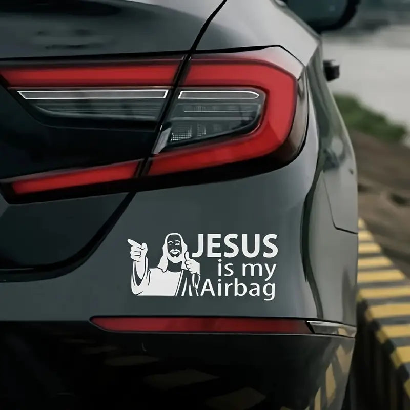 JESUS IS MY AIRBAG - Jesus Sticker