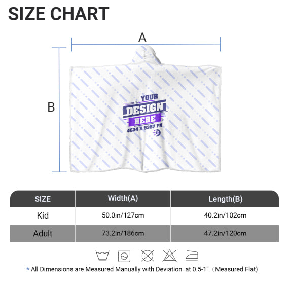 Personalized Witch Hooded Blanket