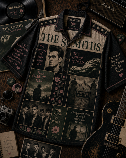 The Smiths Hawaiian Shirt - Vintage Music Fan Gift