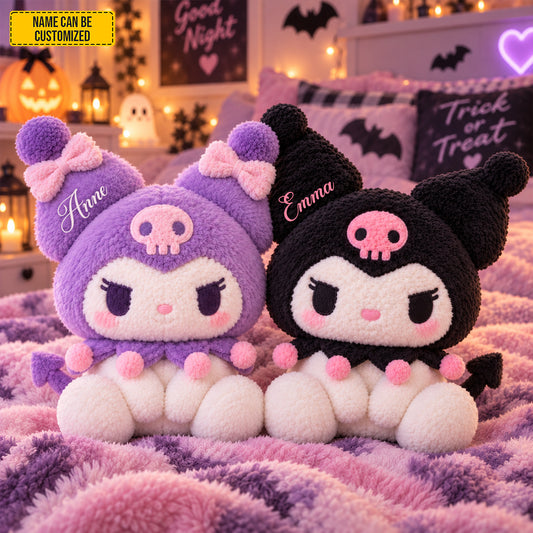 Personalized Cute Kuromi Custom Shaped Pillow