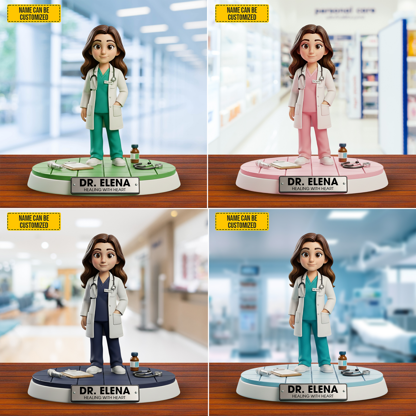 Doctor Heart – Personalized Acrylic Plaque