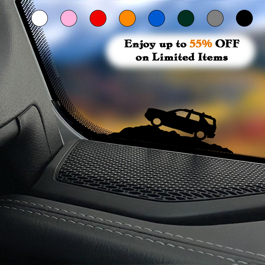 Windshield on Hill Sticker