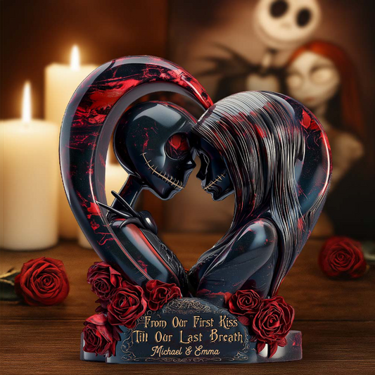 Till Our Last Breath – Personalized Couple Acrylic Plaque