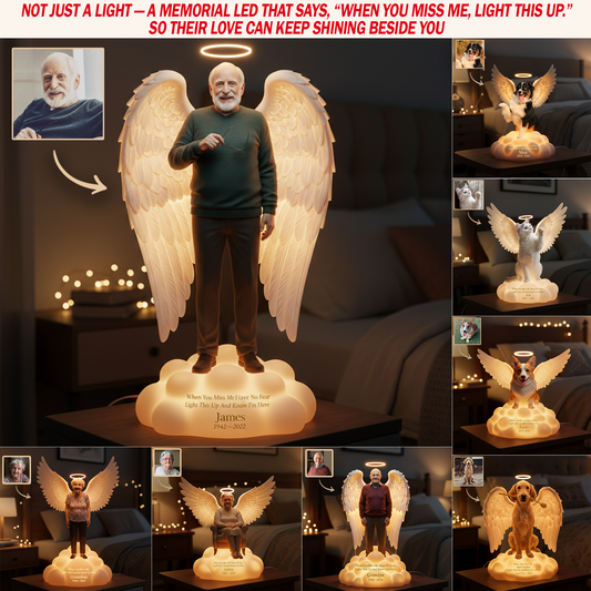 When You Miss Me – Personalized Memorial Light Box