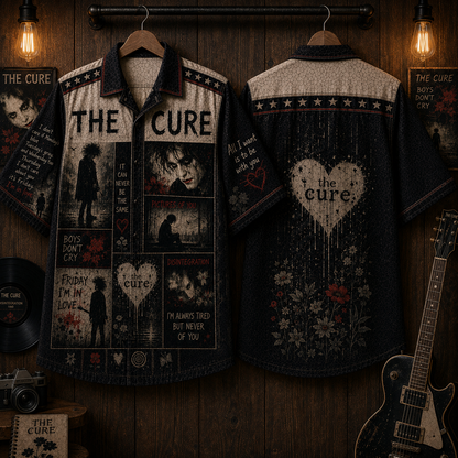 The Cure Hawaiian Shirt - Vintage Music Fan Gift