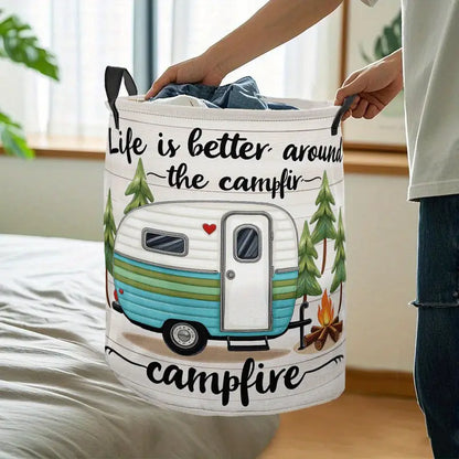 Life by the Campfire - Storage Basket