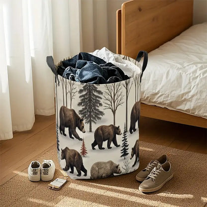 Woodland Bears - Storage Basket