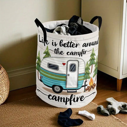 Life by the Campfire - Storage Basket