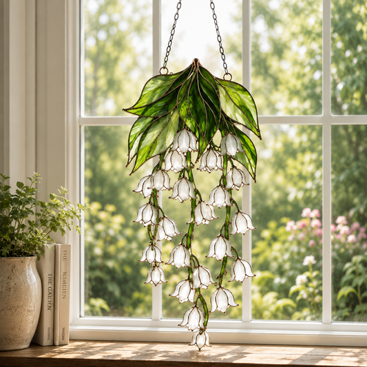 Lily of the Valley Window Hanging Suncatcher Acrylic