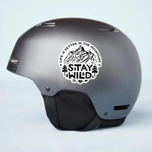 Stay Wild Mountains Vinyl Sticker