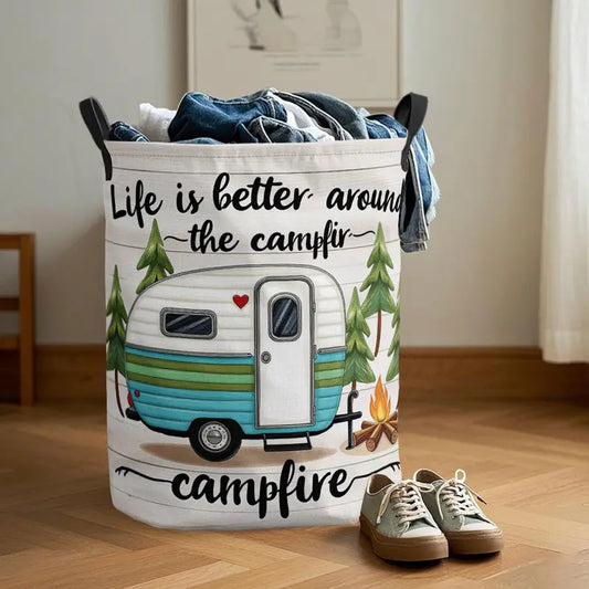 Life by the Campfire - Storage Basket