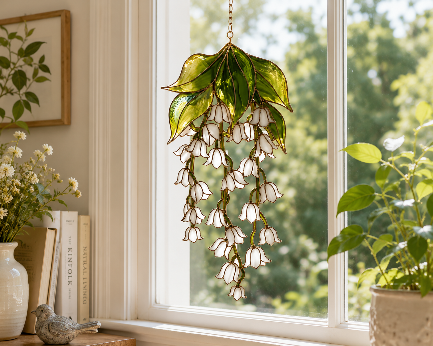 Lily of the Valley Window Hanging Suncatcher Acrylic