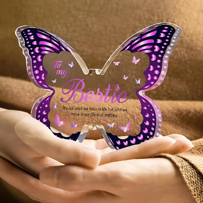 To My Bestie Acrylic Plaque - Gift For Friend