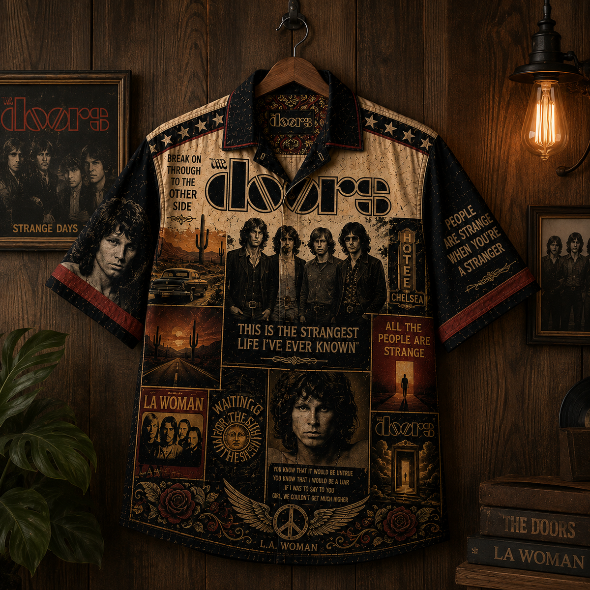 The Doors Hawaiian Shirt - Vintage Music Fan Gift