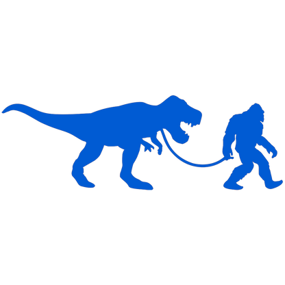 Bigfoot's Pet T-Rex Vinyl Sticker