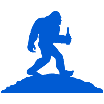 Chillin’ Bigfoot Sticker
