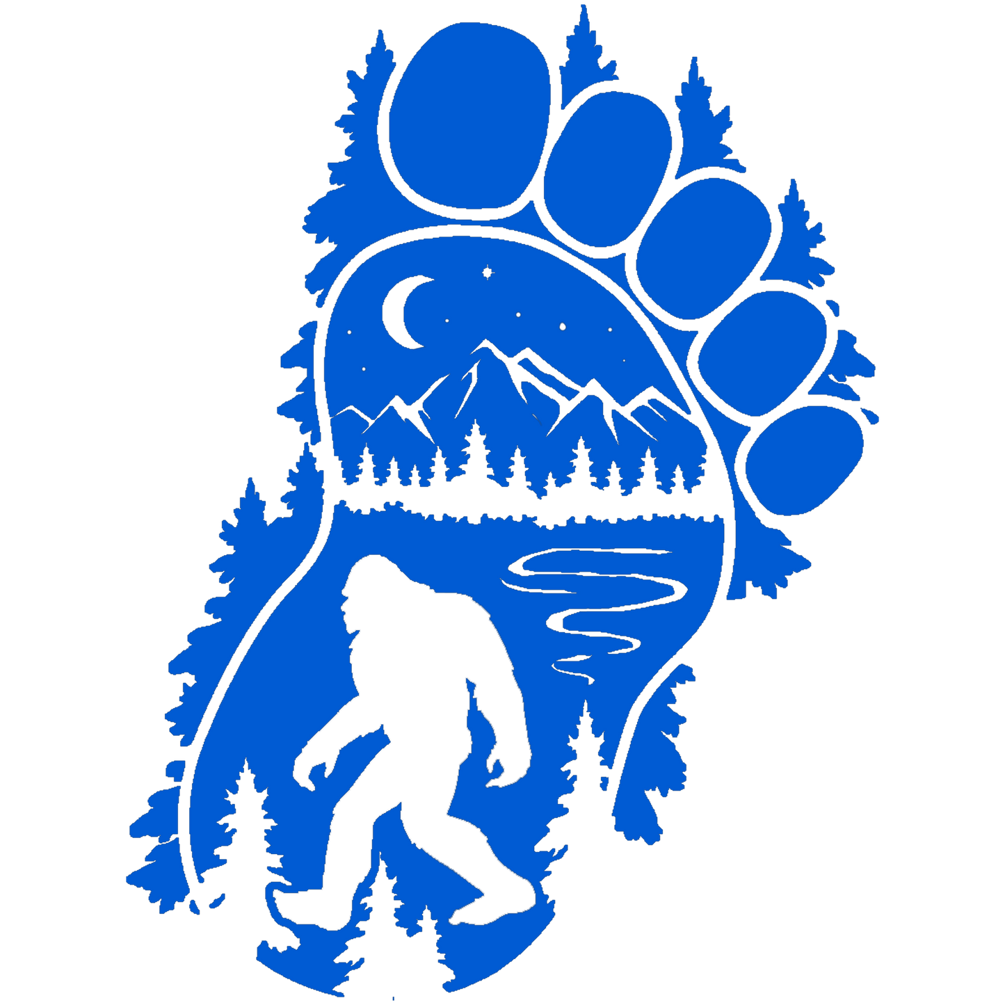 Bigfoot Trail Sticker