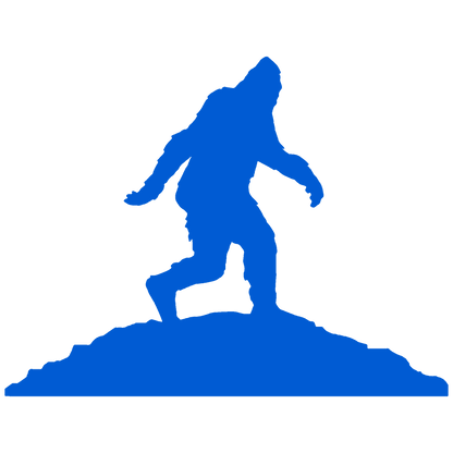 Bigfoot Windshield Stickers