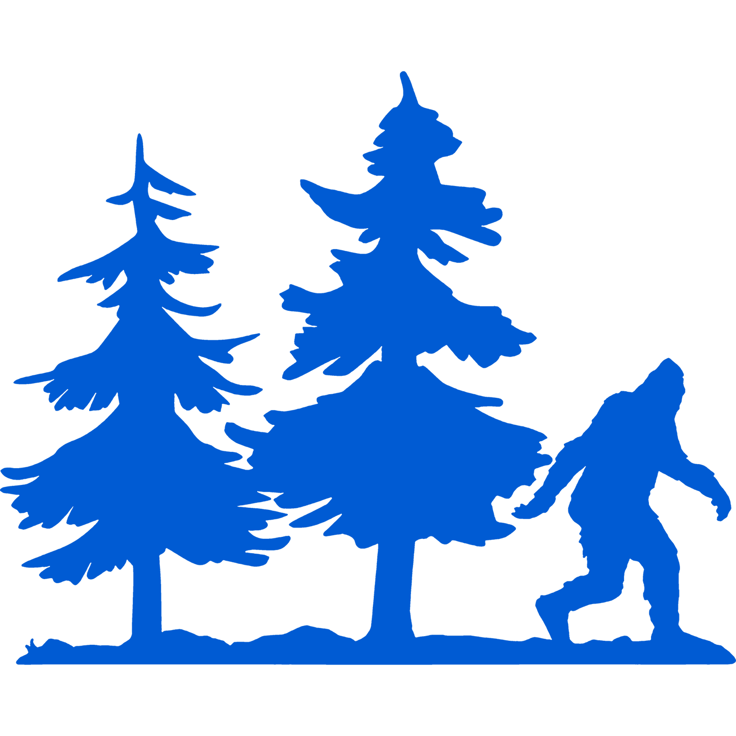 Bigfoot Windshield Stickers