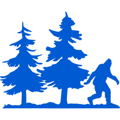 Bigfoot Windshield Stickers