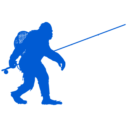 Sasquatch Fly Fishing Stickers
