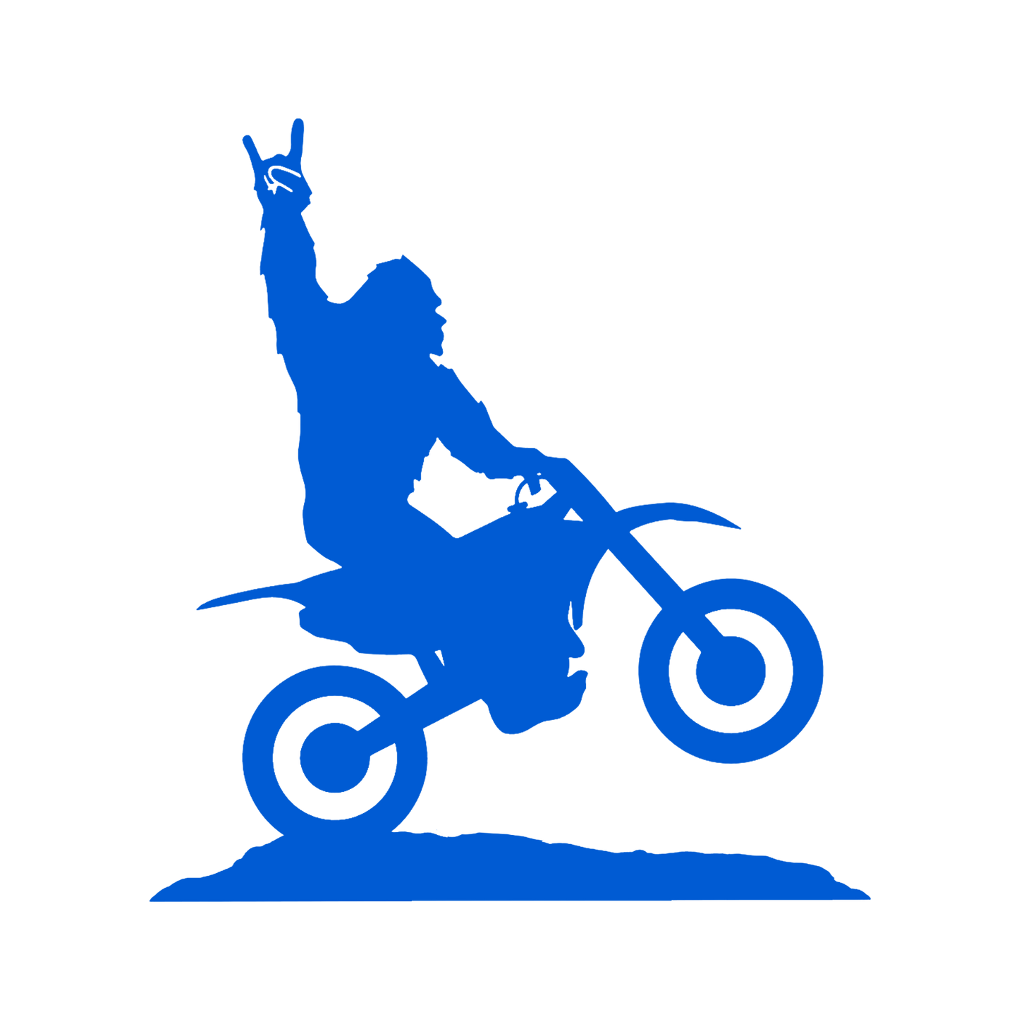 Bigfoot Rider Sticker