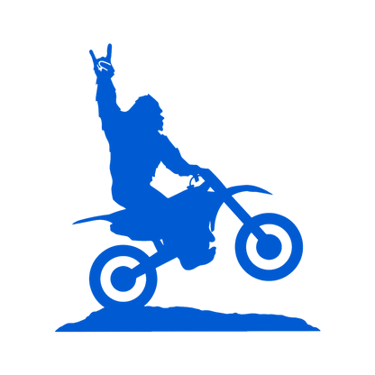 Bigfoot Rider Sticker