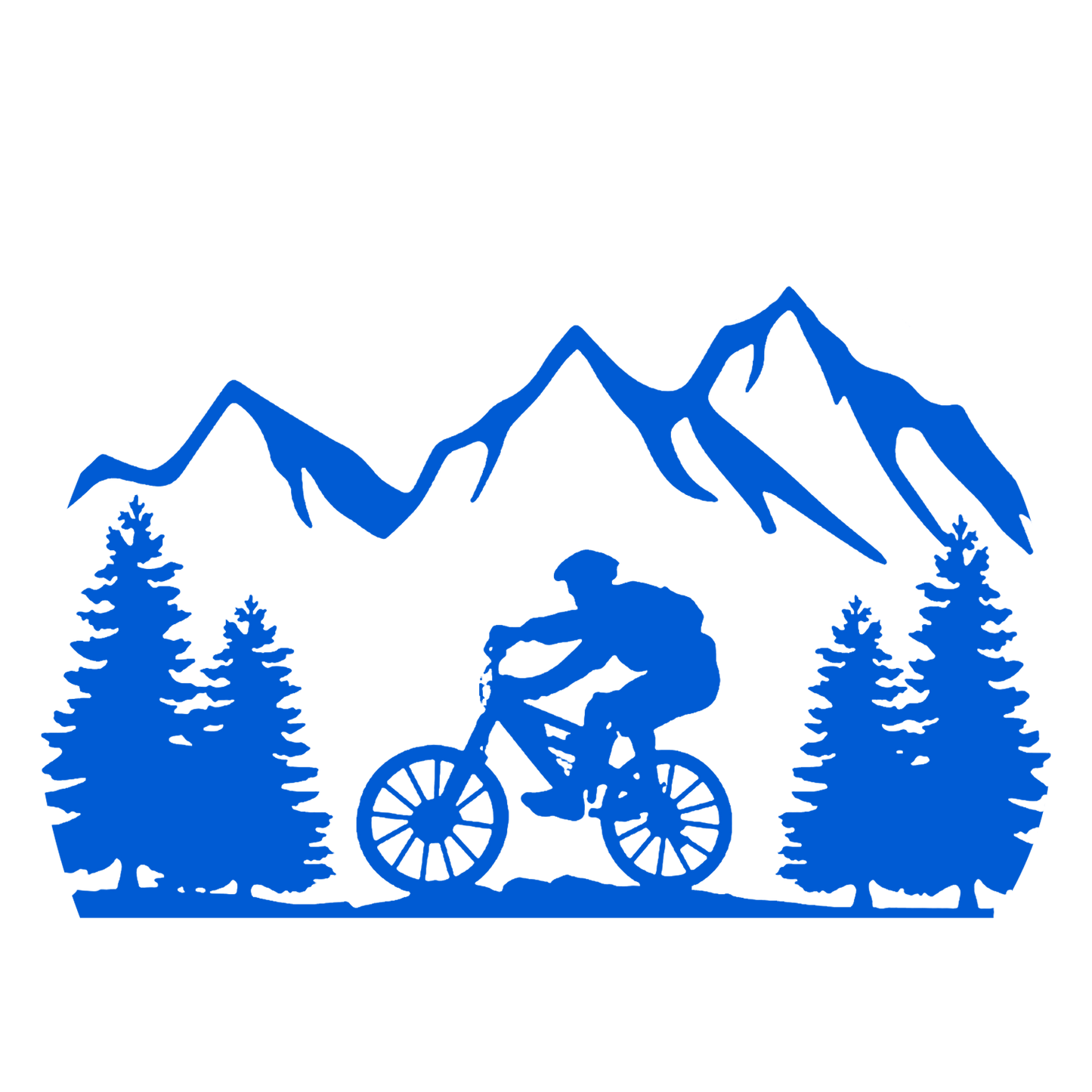 Mountain Ride Sticker