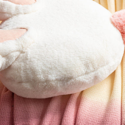Cute Bunny Tail Throw Pillow Plush Rabbit Butt