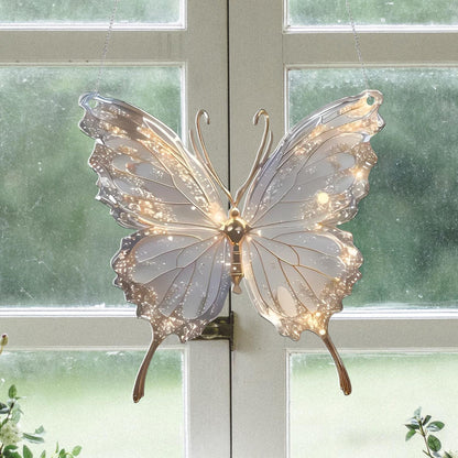 Beautiful Butterfly - Personalized Butterfly Acrylic Window Hanging
