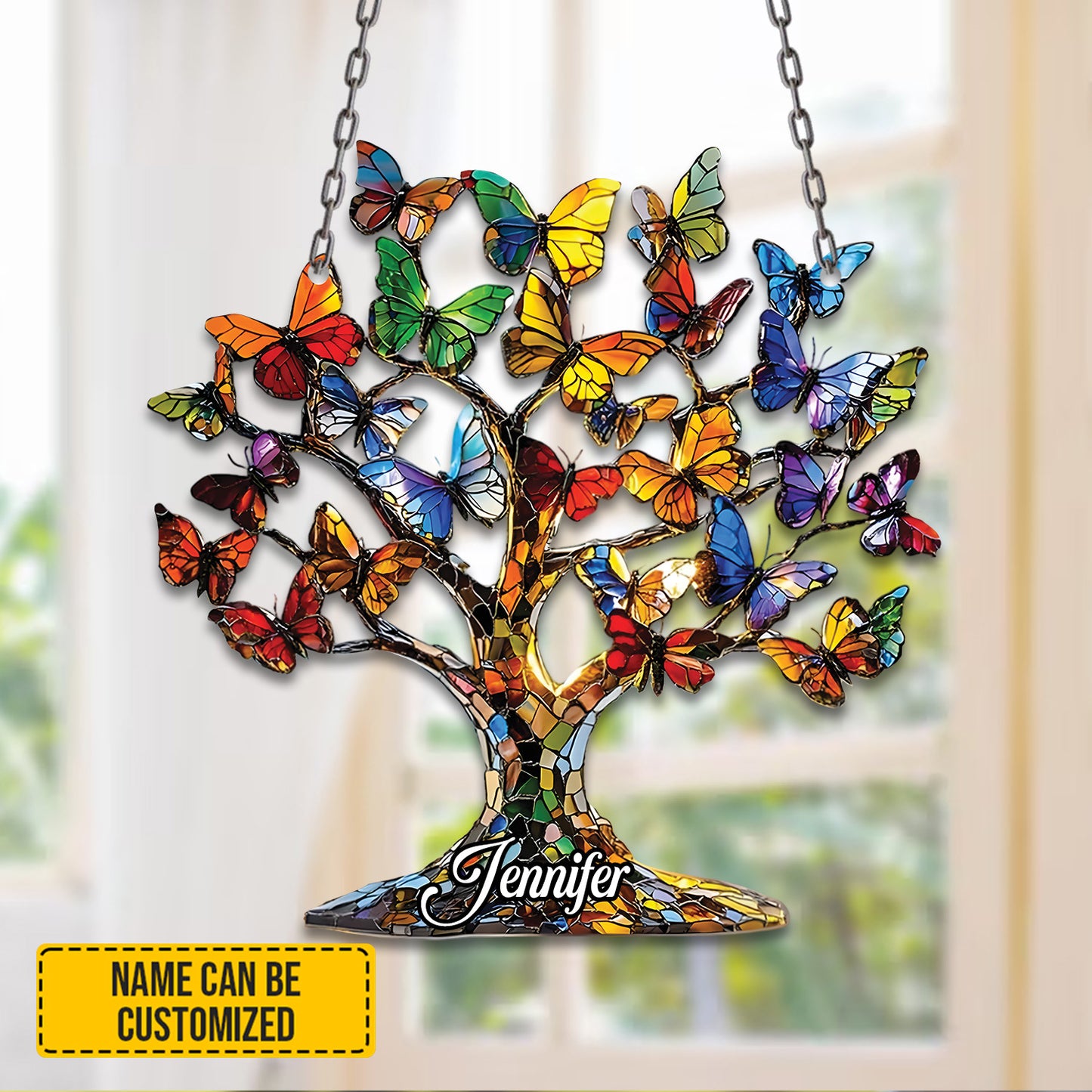 Butterfly Arcylic Window Hangings - Decor Home