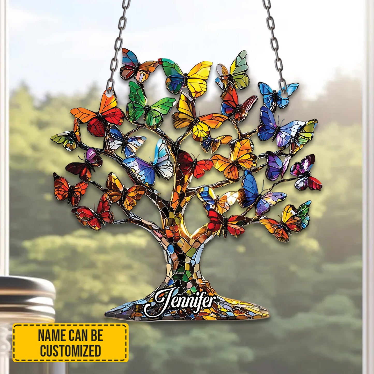 Butterfly Arcylic Window Hangings - Decor Home