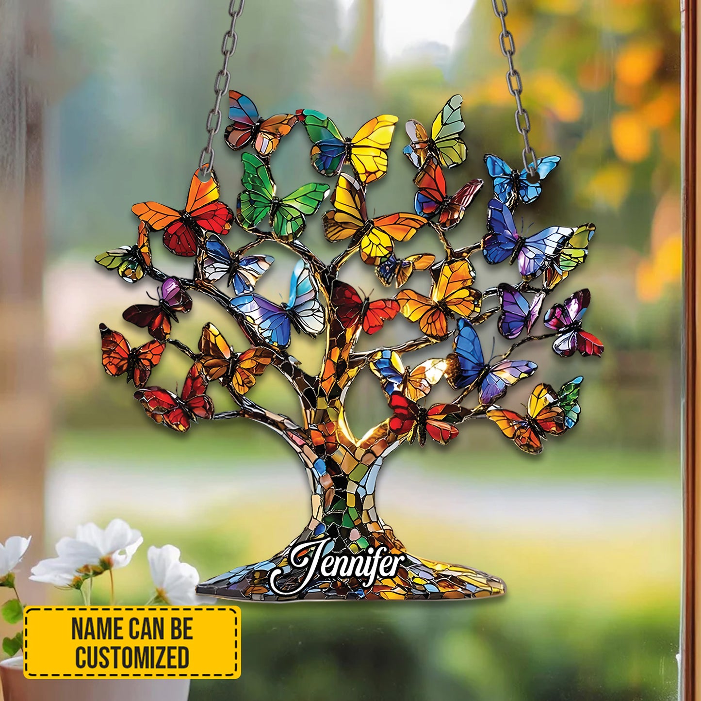 Butterfly Arcylic Window Hangings - Decor Home