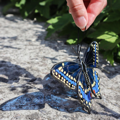 Blue Butterfly Arcylic Window Hangings - Decor Home