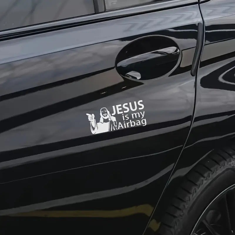 JESUS IS MY AIRBAG - Jesus Sticker