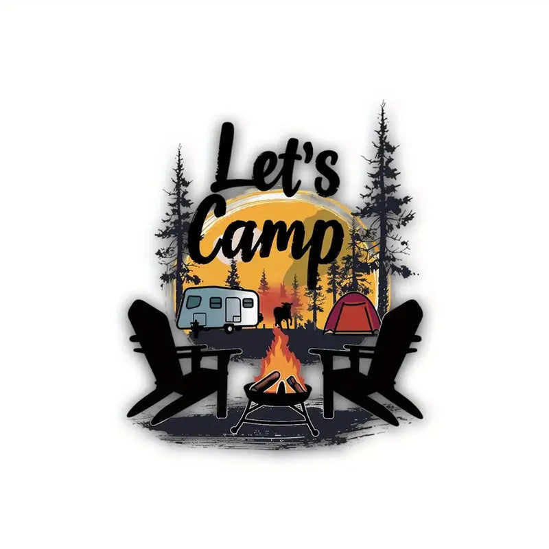 Outdoor Camping Sticker