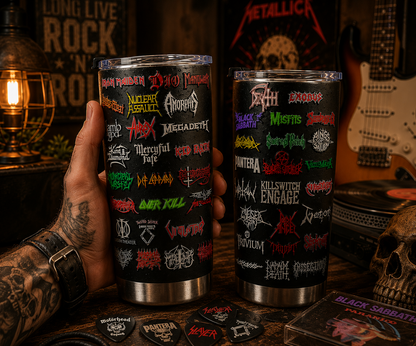 Rock Lovers - Classic Rock Legends Tumbler Version 4