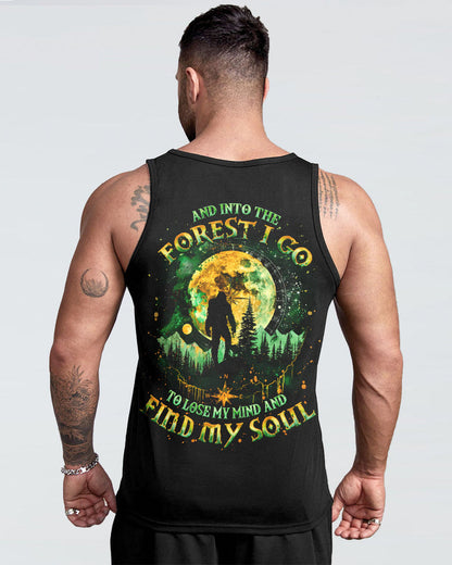 AND INTO THE FOREST I GO BIGFOOT ALL OVER PRINT