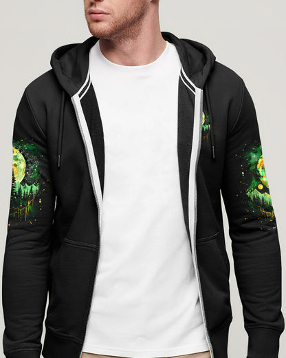 AND INTO THE FOREST I GO BIGFOOT ALL OVER PRINT