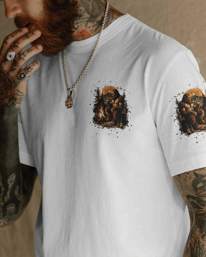 MAKING MEMORIES ONE CAMPFIRE AT A TIME BIGFOOT ALL OVER PRINT